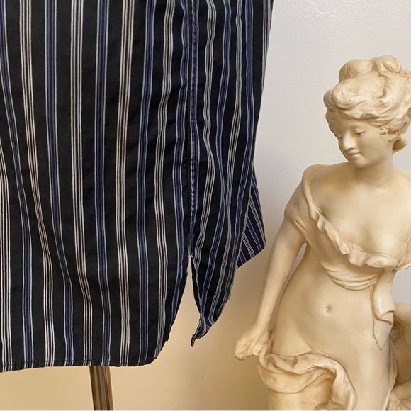 Ermenegildo Zegna Striped Button Up Shirt Made in Italy - Picture 5 of 16